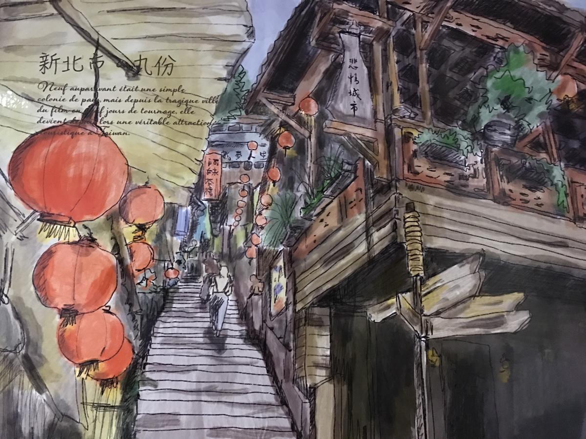 Jiufen Ligin B&B Bagian luar foto